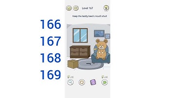 Brain Out 2 Level 166 167 168 169 Walkthrough