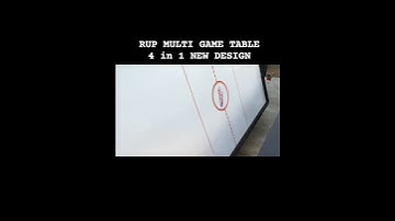 NEW DESIGN | RUP Multi Game Table 4 in 1 #pool #8ballpool #airhockey #airhockeytable