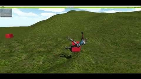 Drag rigidbody ragdoll in Unity