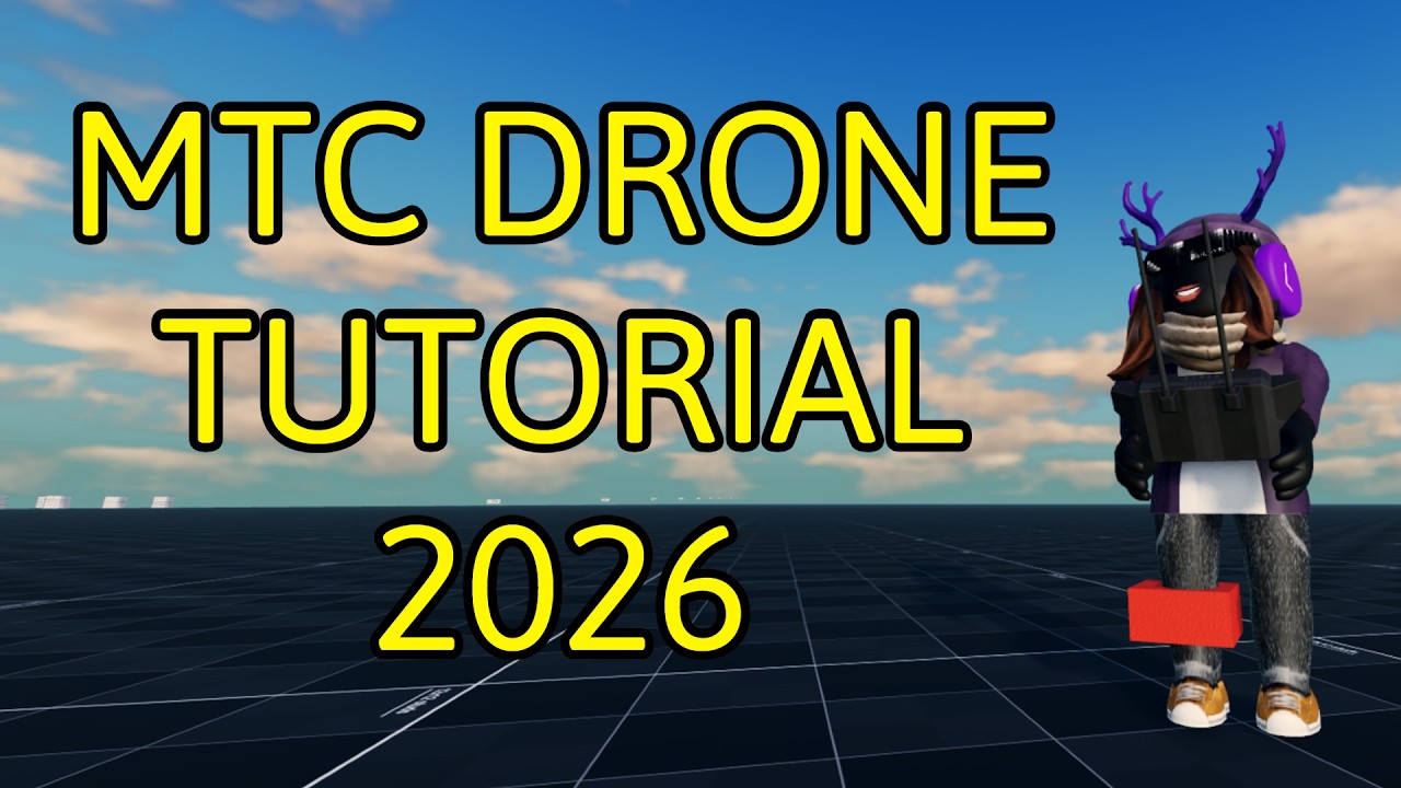 How to use new drones in MTC 2026 | Multicrew Tank Combat Roblox