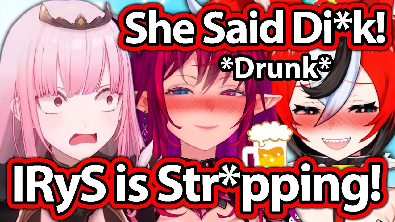 Calli Opens Bae and IRyS Drinking Stream At The Perfect Comedic Timing 【Hololive】