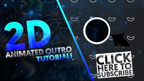 How To Make A 2D Animated Outro On Android (ft.Zenex)