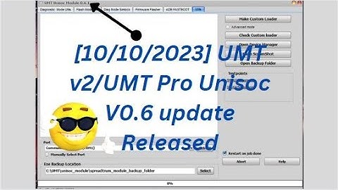 UMT New UNISOC/SPD V0.6 Update is Here Supported Tecno Itel ETC Models Without Auth
