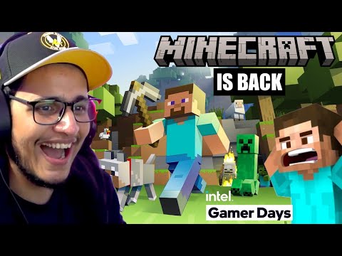 Doing Some Minecraft Challenges *Giveaways* - Intel Gamer Days #ad