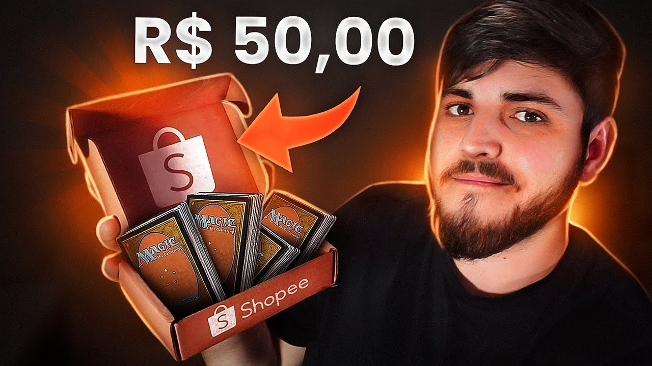 Comprei um lote de 600 cards de Magic na Shopee! Valeu a pena?