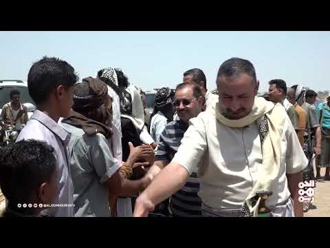 وفد من المكتب السياسي والسلطة المحلية يطلع على أوضاع عزلة الجمعة في ريف المخا