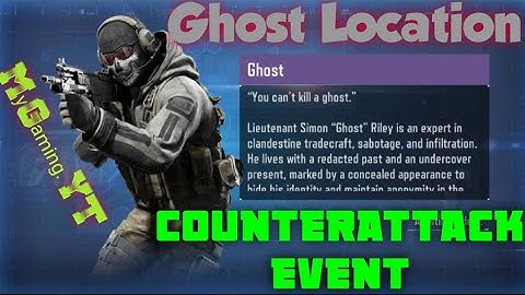 Call Of Duty Mobile Ghost Location in Blackout Map COUNTERATTACK Event