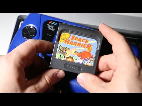 Classic Game Room - SPACE HARRIER hyper review for Game Gear - Classic Game Room - SPACE HARRIER hyper review for Game Gear