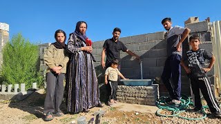 Download lagu **Nomadic Life, Beautiful Moments & Helping Hands! Afshin Assists Ali with Water Pipes & Fittings**