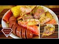 BAKED SMOKY CRAB LEGS and SHRIMP |CRAB BOIL IN A BAG |Cooking With Carolyn
