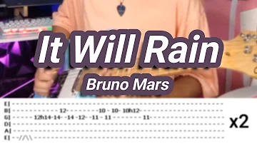 It Will Rain |©Bruno Mars |【Guitar Cover】with TABS