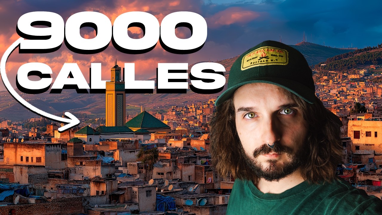 Así es FEZ el LABERINTO más grande del mundo | Marruecos