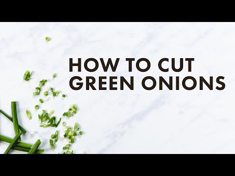 How to Cut Green Onions