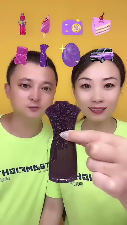 Couple Eating Emojis Challenge | #asmr #food #shorts