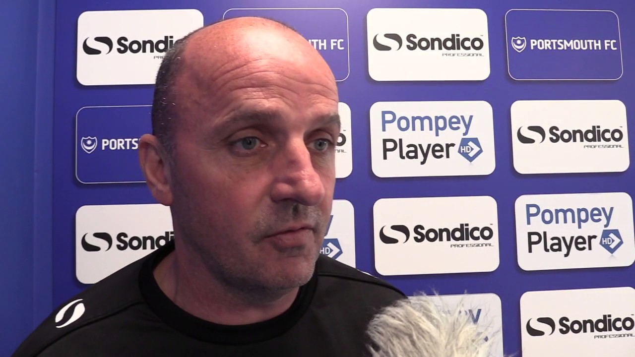 Paul Cook pre-Plymouth Argyle football score