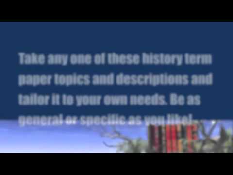 فيديو: كيف تكتب ورقة مصطلح في التاريخ