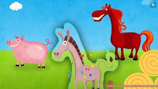 Learn About  Farm Animals Names & Sounds For Kids 🐴 🐓🦆 screenshot 2