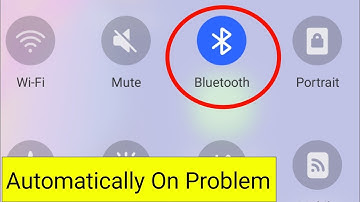 Samsung || How To Fix Bluetooth Turning On Automatically