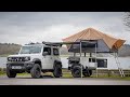 Lightweight Camper Trailer + Jimny JB74 + Cooking + Hike