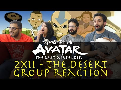 avatar:-the-last-airbender---2x11-the-desert---group-reaction