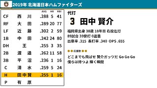 2019年 北海道日本ハムファイターズ 1-9