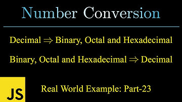 Decimal to any base and any base to decimal conversion in javascript | Bangla Tutorials