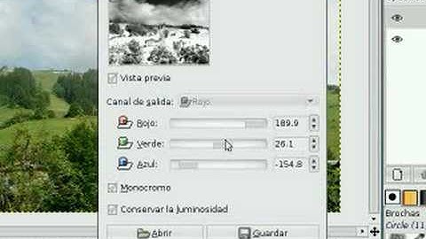 Quick dreamy effect with the gimp