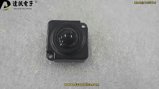 25mm Resin Trackball Module With USB Or PS2, Industrial Input Pointing Device D-25TB-J