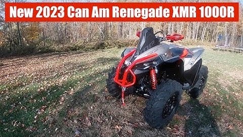 2023 Can Am Renegade XMR 1000R - Overview, First ride, first thoughts