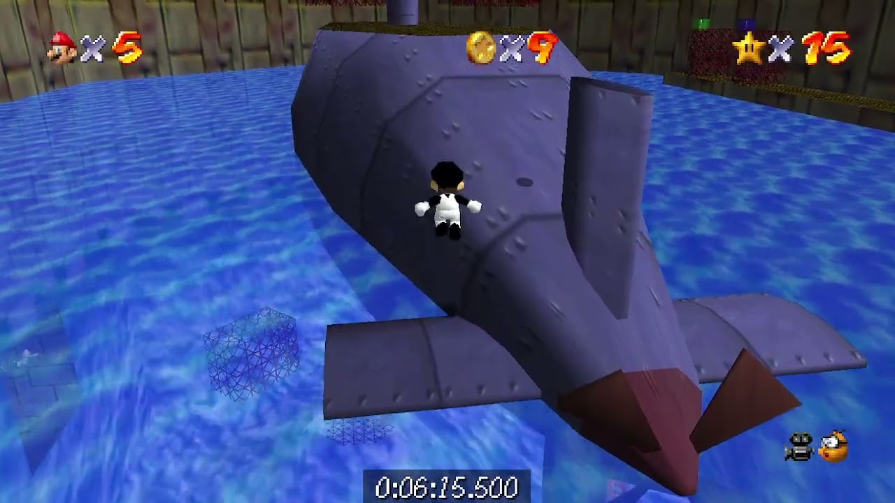 Super Mario 64 Co-op 3p nonstop all red coins 17:39
