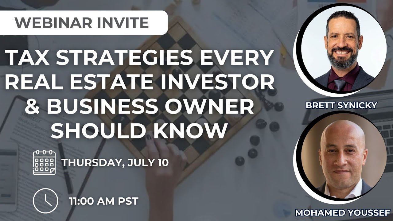 Tax Strategies Every Real Estate Investor & Business Owner Should Know