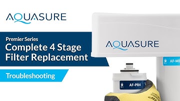 A Complete Step-by-Step Guide to Replacing your Premier RO Water Filters