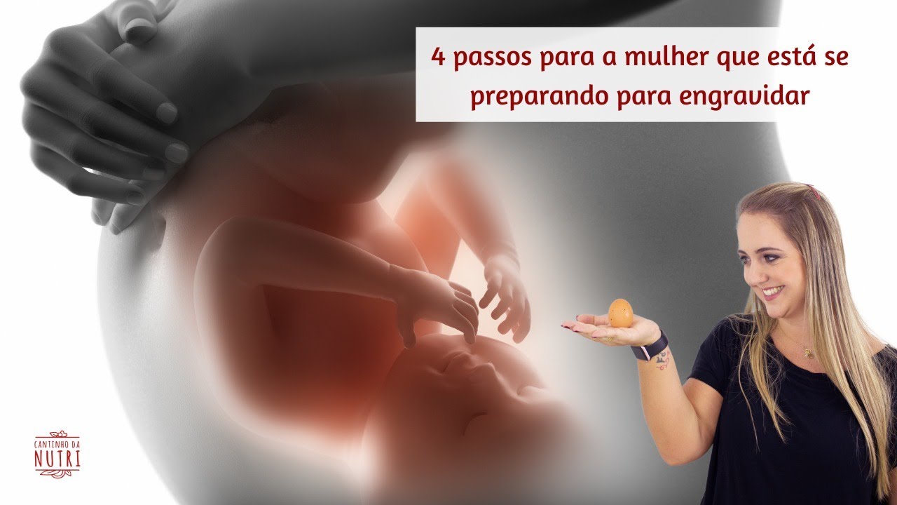 4 passos para a mulher que está se preparando para engravidar YouTube