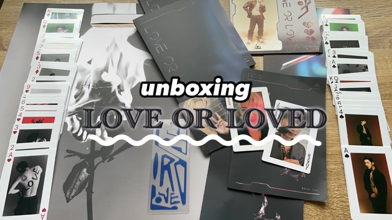 Unboxing B.I Global EP LOVE OR LOVED part. 1