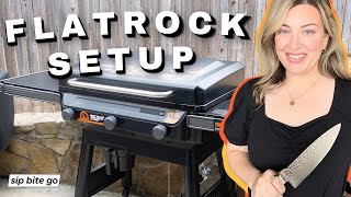 FLATROCK Traeger Griddle Grill SETUP - QUICK LOOK VIDEO DEMO