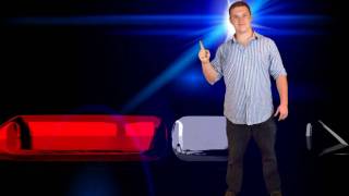 Bluff Titler and Green screen talent overlay demo using Vegas 9 and Ultra 2 and Jack