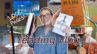 cozy reading vlog: 1000+ pages and a super popular fantasy novel screenshot 5