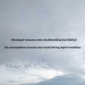 Surah Ar Rahman status WA 30detik