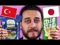 JAPONYA VS TÜRKİYE ATIŞTIRMALIKLARINI KARŞILAŞTIRDIK! l &#39;LEZZET SAVAŞLARI&#39;