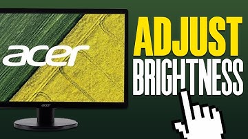 How To Change Brightness On AOC Monitor