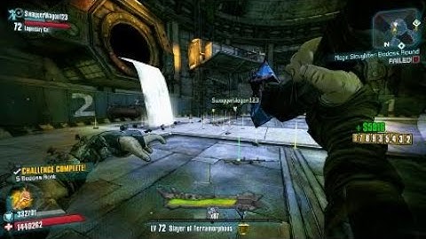 Killing Pyro Pete in UVHM in 32 seconds as Krieg