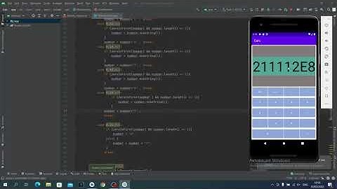 Приложение калькулятор на Java в Android Studio. Урок 10. Устраняем баг "Первый ноль".