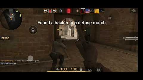 I found a hacker in Standoff 2