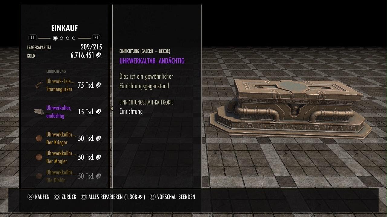 ESO Luxury Furnisher Week 09 2023 Zanil Theran YouTube