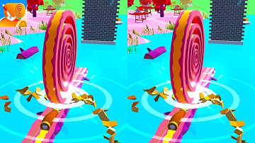 Spiral Roll All Levels Gameplay Walkthrough Android, iOS Part-8 SHAPE GAMES 699