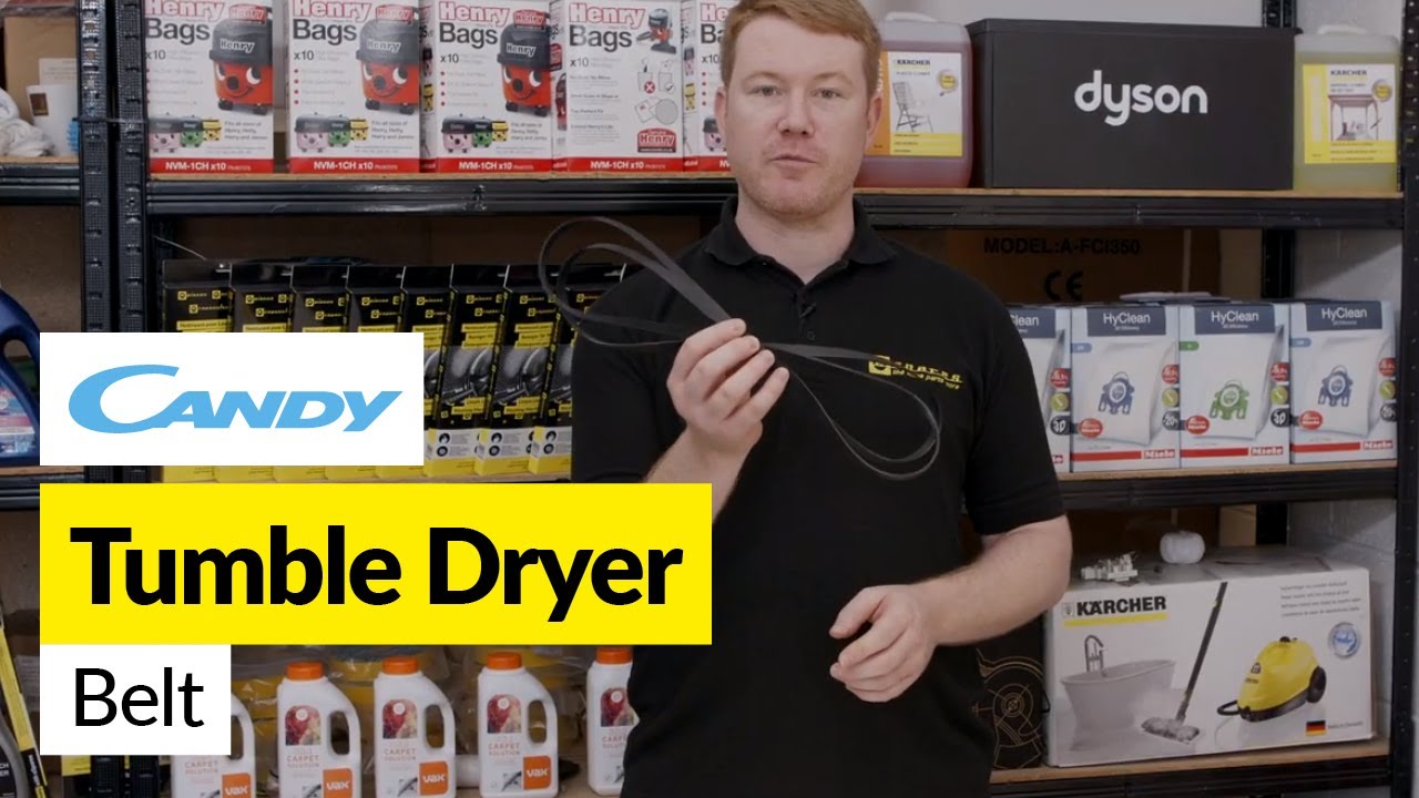 How to Replace the Drive Belt on a Candy Tumble Dryer YouTube
