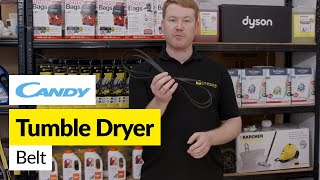 How to Replace the Drive Belt on a Candy Tumble Dryer