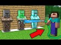 WHAT WILL HAPPEN IF YOU WASH THESE DIRTY VILLAGERS IN MINECRAFT ? 100% TROLLING TRAP !