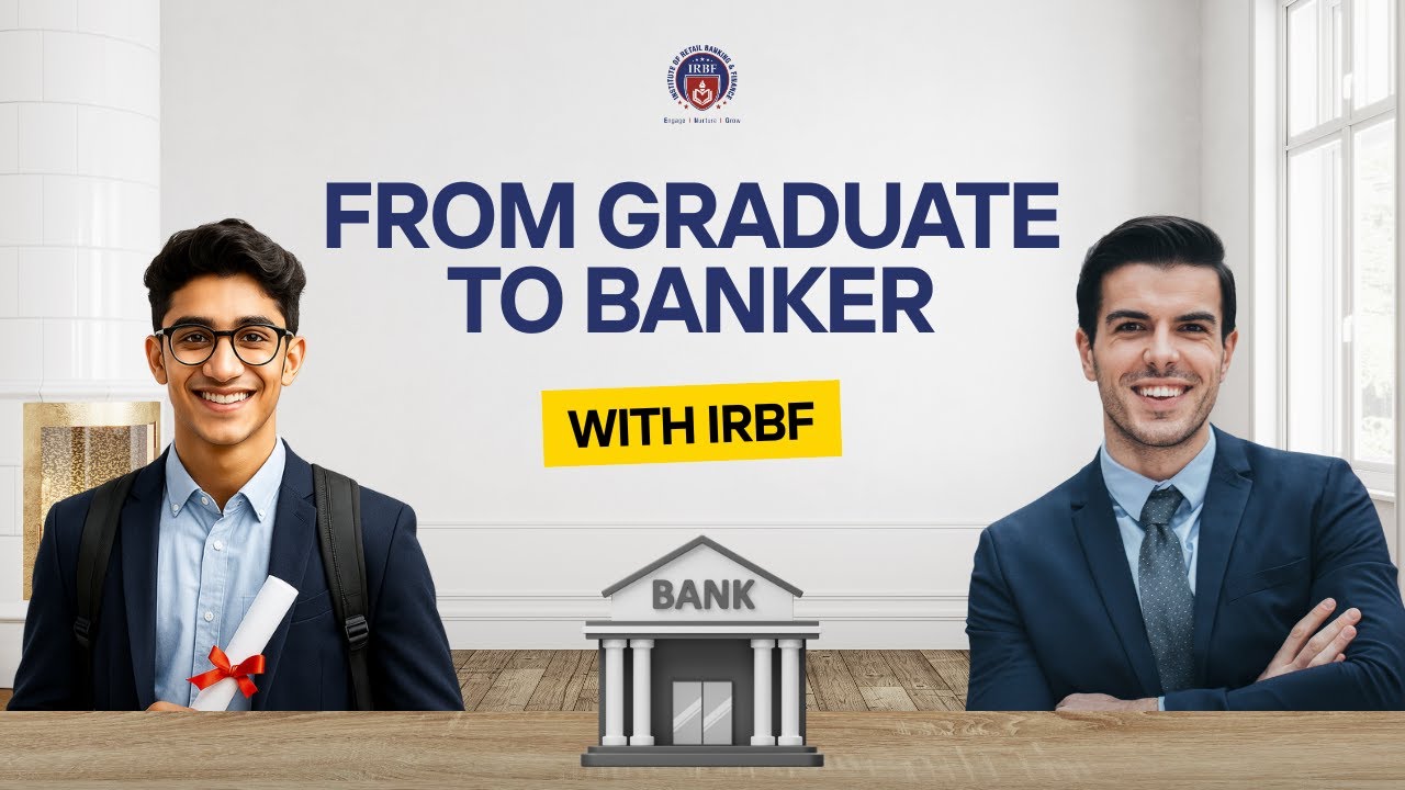 From Graduate to Banker — Build Your Future with IRBF | 100% Placement Support 💼🏦