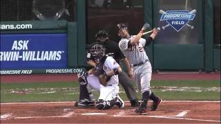 2011/08/10 Raburn's RBI triple